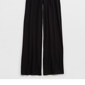 Women's Black Wide-Leg Pants
